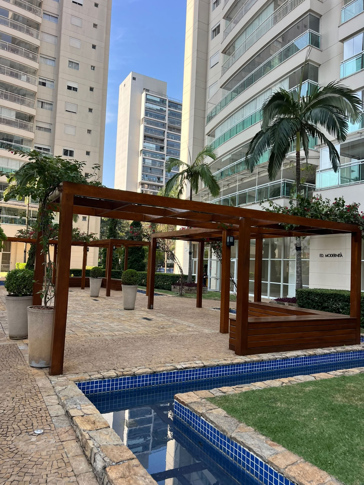 Pergolado depois